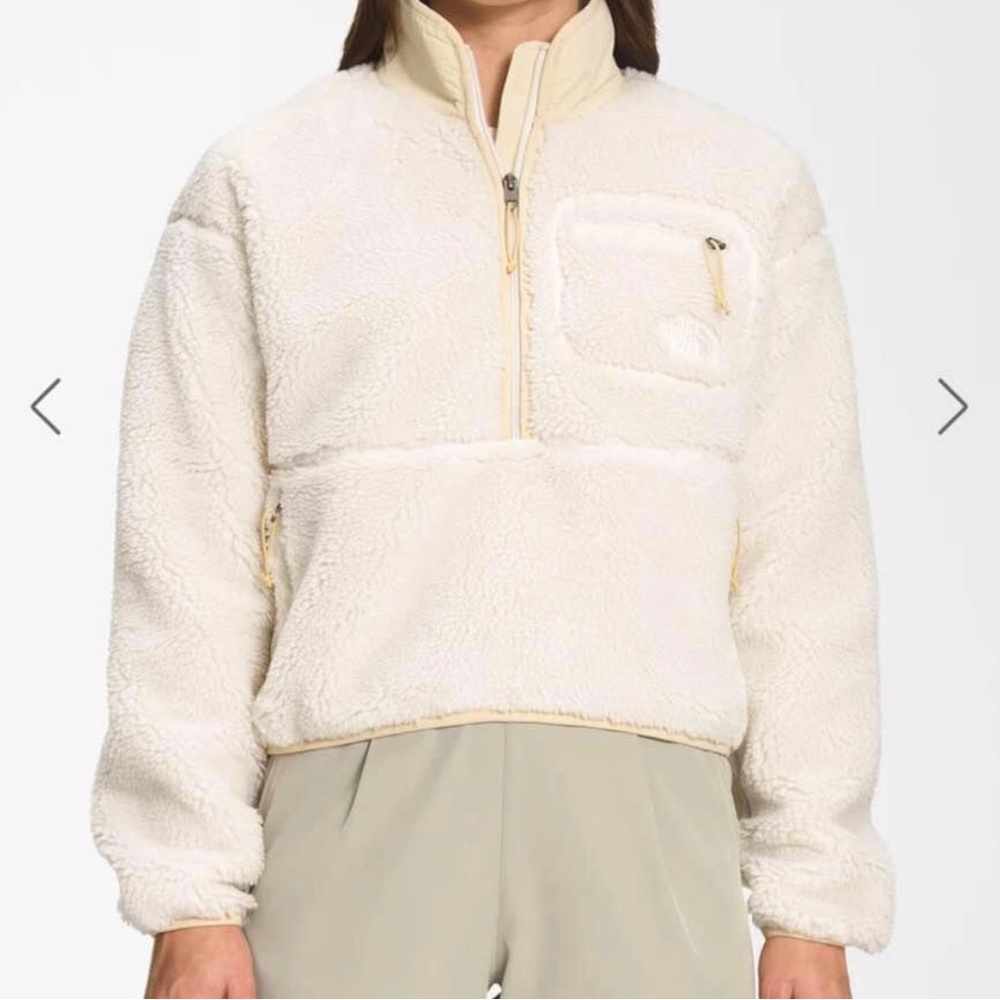 NEW The North Face XXL Extreme Pile Pullover Gardenia White PLUS SIZE